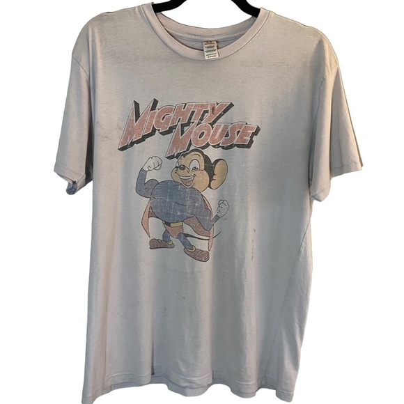 Vintage Mighty Mouse tee shirt - Picture 1 of 7